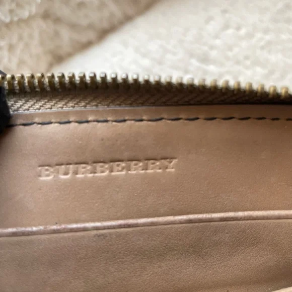 Burberry Tan and Red Crossbody Bag - Picture 8 of 12